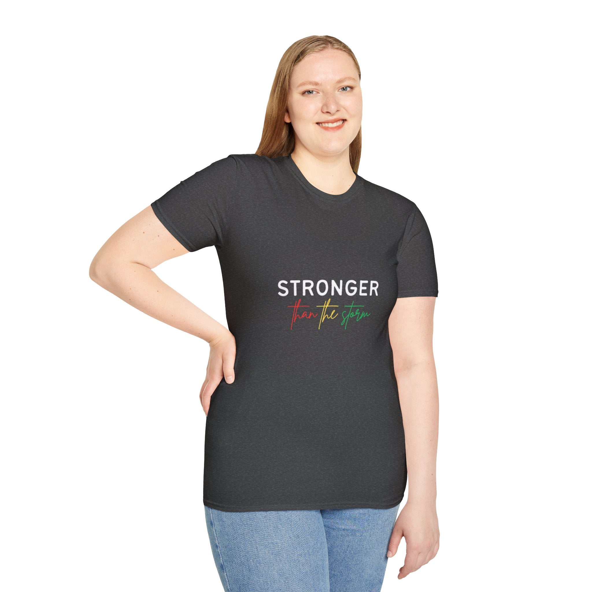 Stronger Than The Storm T-Shirt — Inspirational Resilience Tee
