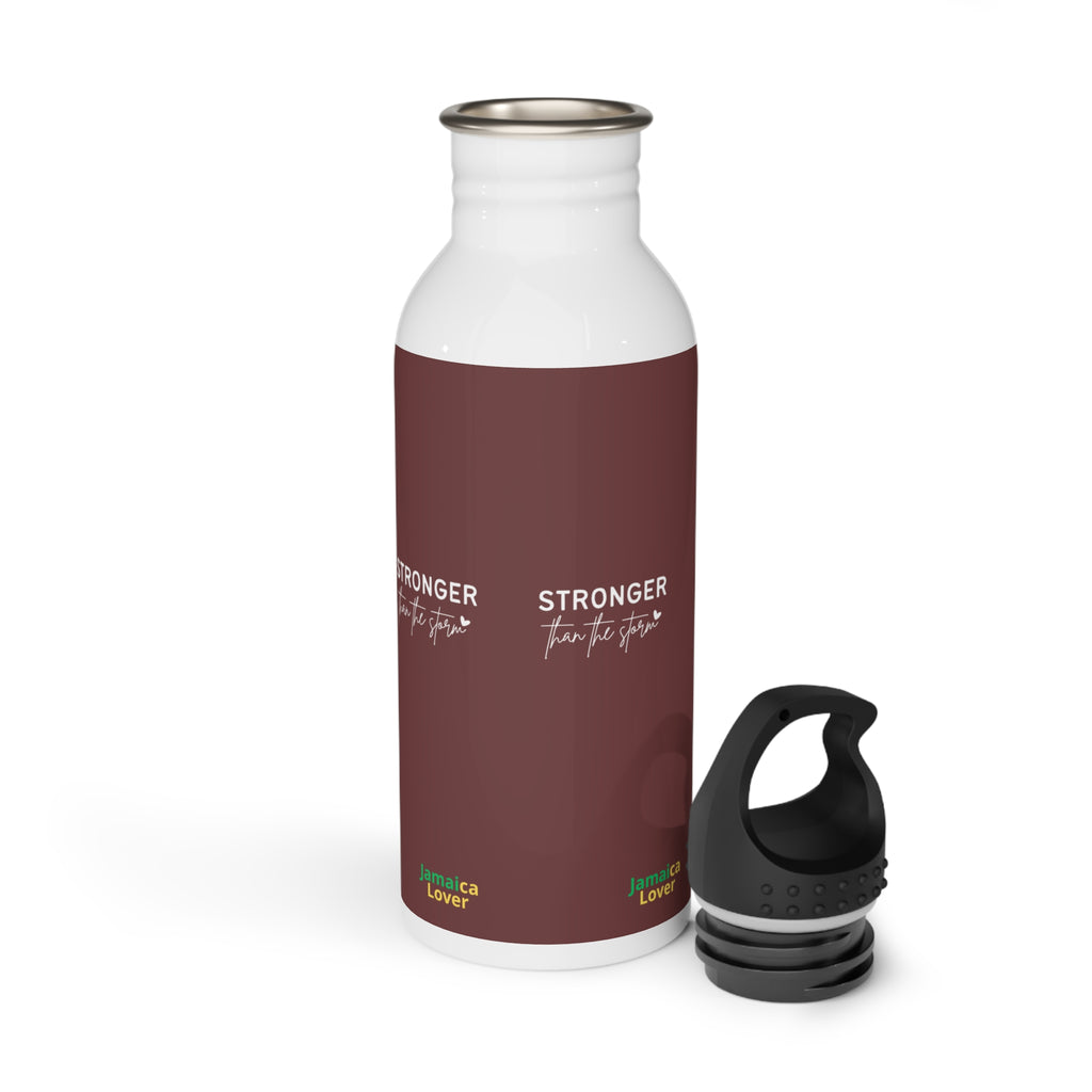 Stainless Steel Water Bottle — "Stronger from the Struggle" Inspirational Sports Bottle