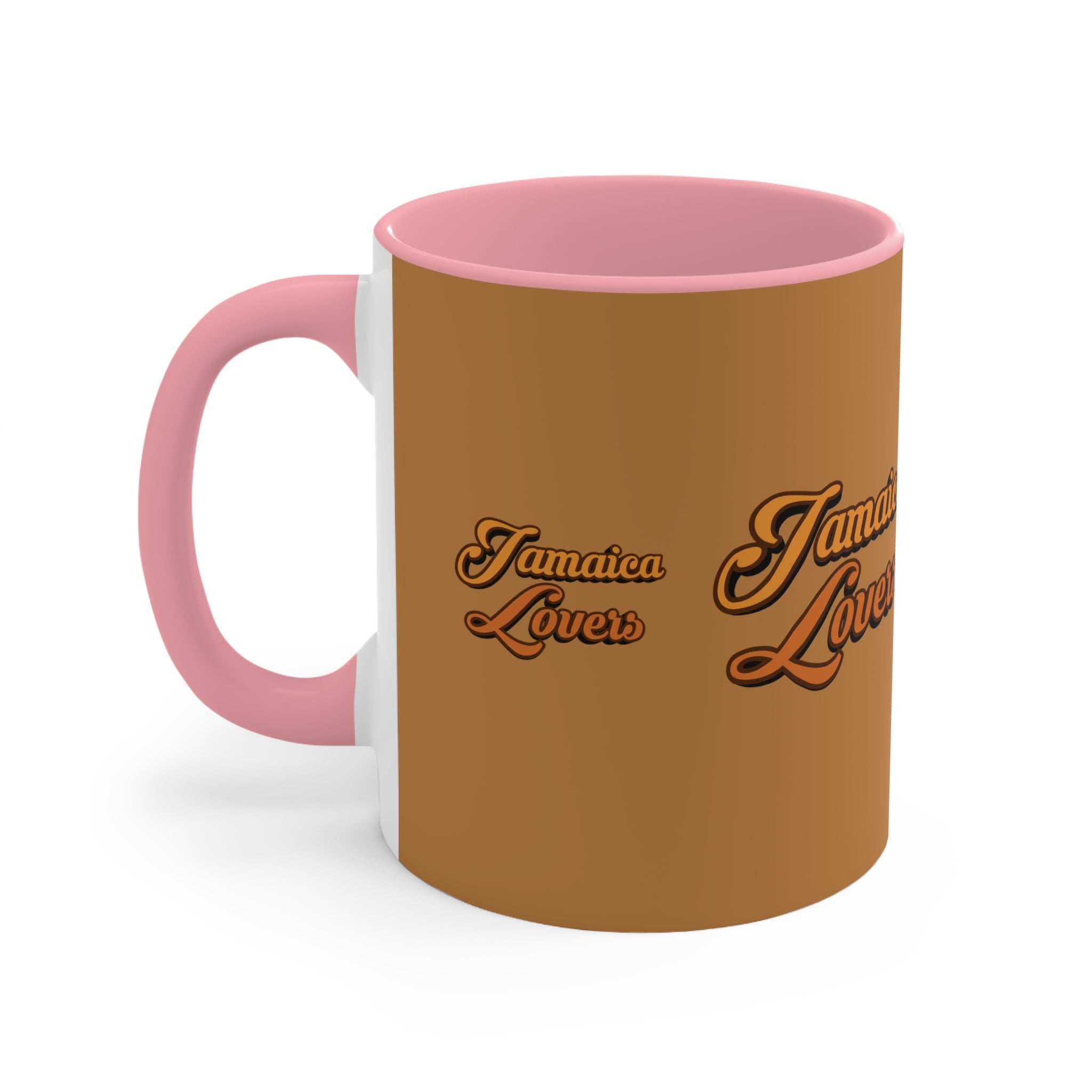 Jamaica Lovers Accent Mug, Coffee Cup for Island Enthusiasts, Gift for Coffee Lovers, Tropical Drinkware, Caribbean-Inspired Mug