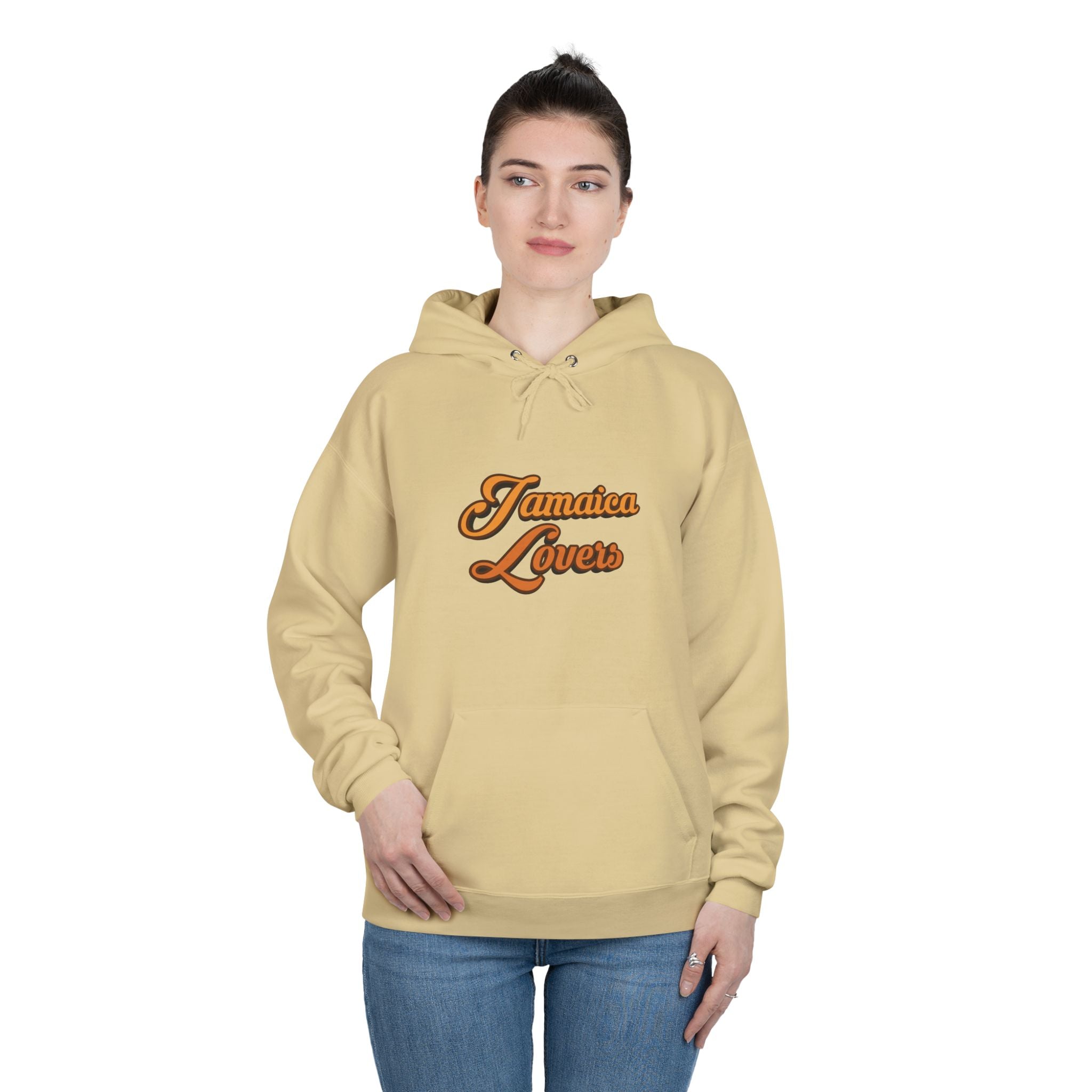 Unisex Eco-Friendly Hoodie with 'Jammin Lover' Design - Perfect for Music Lovers, Festivals, Cozy Nights, Gift for Friends, Casual Wear