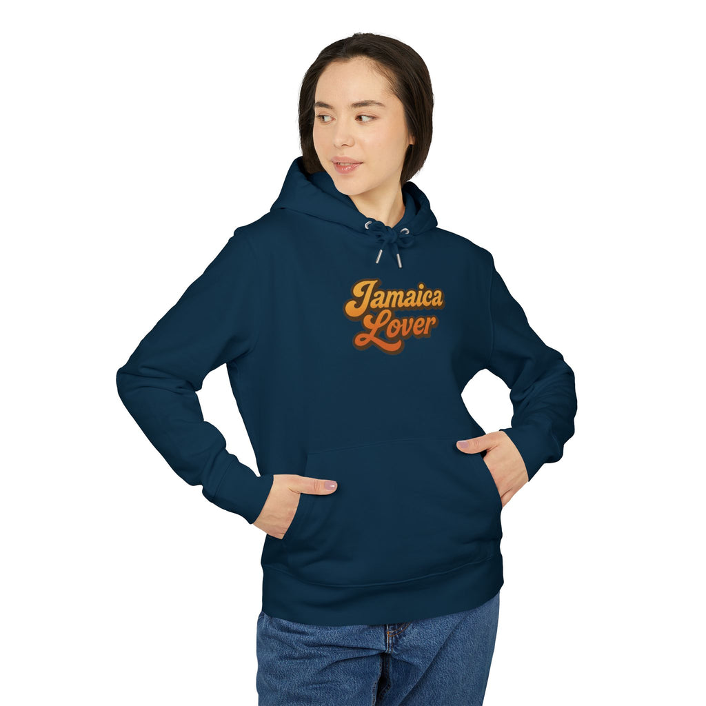 Jamaica Lover Hoodie — Retro Script Design