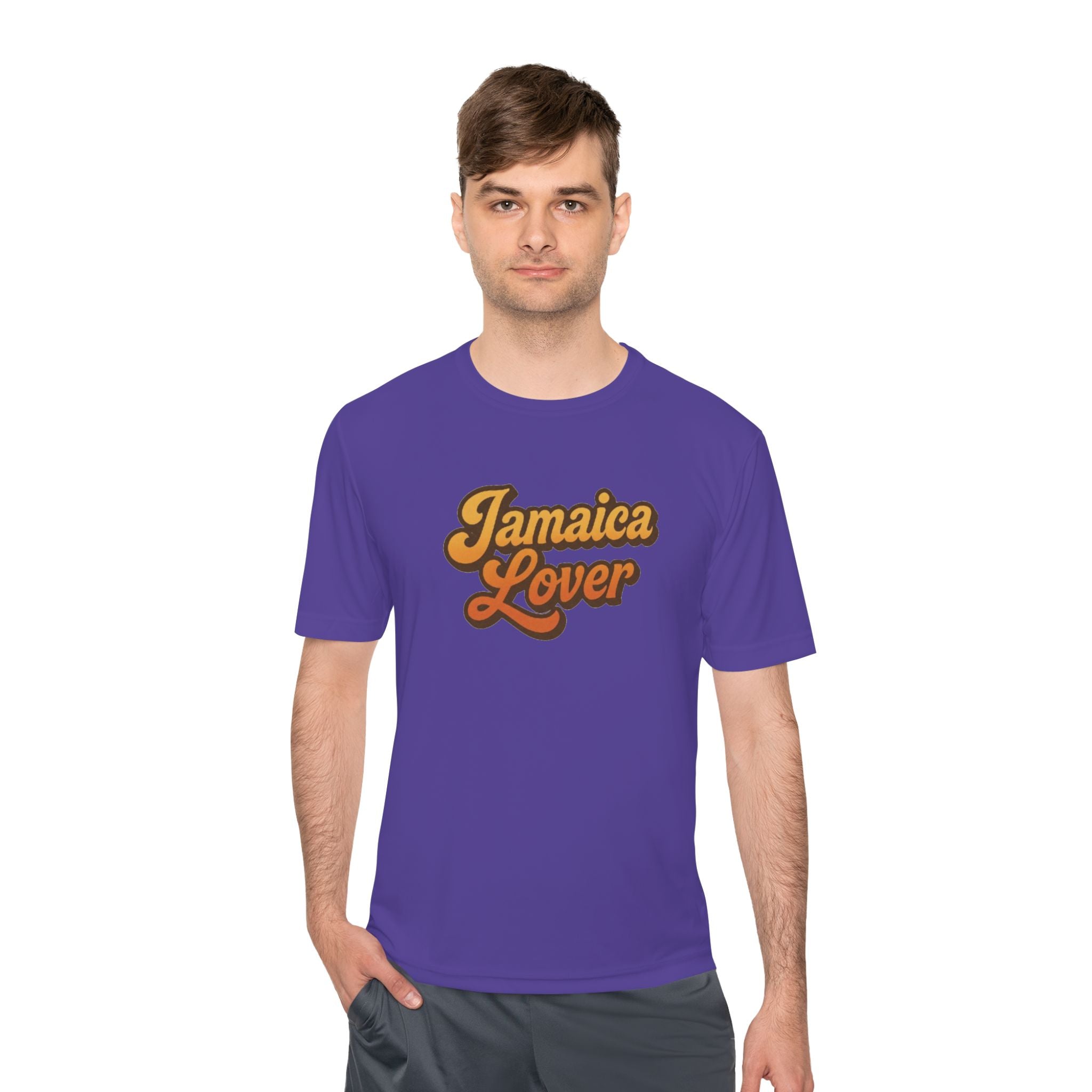 Jamaica Lover Tee — Retro Script Jamaica Vacation T‑Shirt