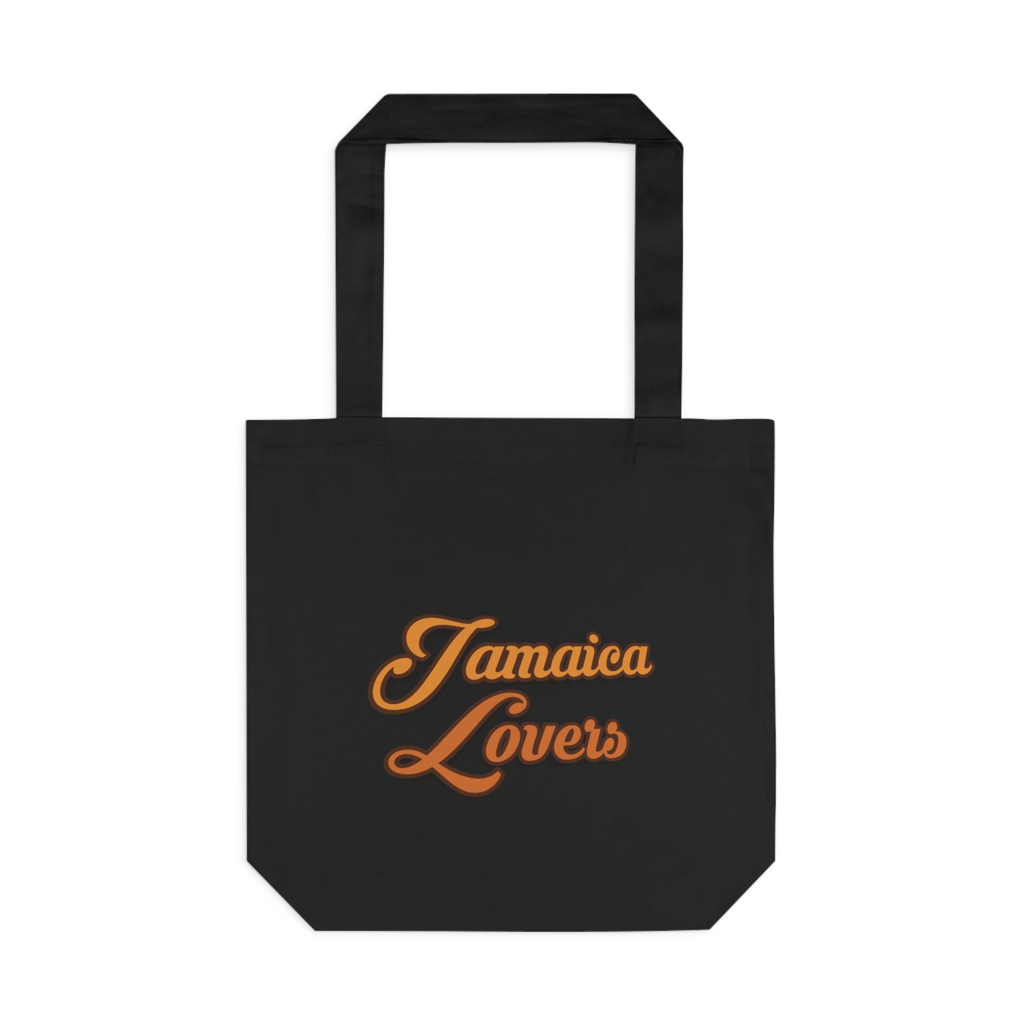 Jamaica Lovers Cotton Tote Bag | Reusable Grocery Bag, Beach Bag, Travel Tote, Gift for Travelers, Eco-Friendly Tote