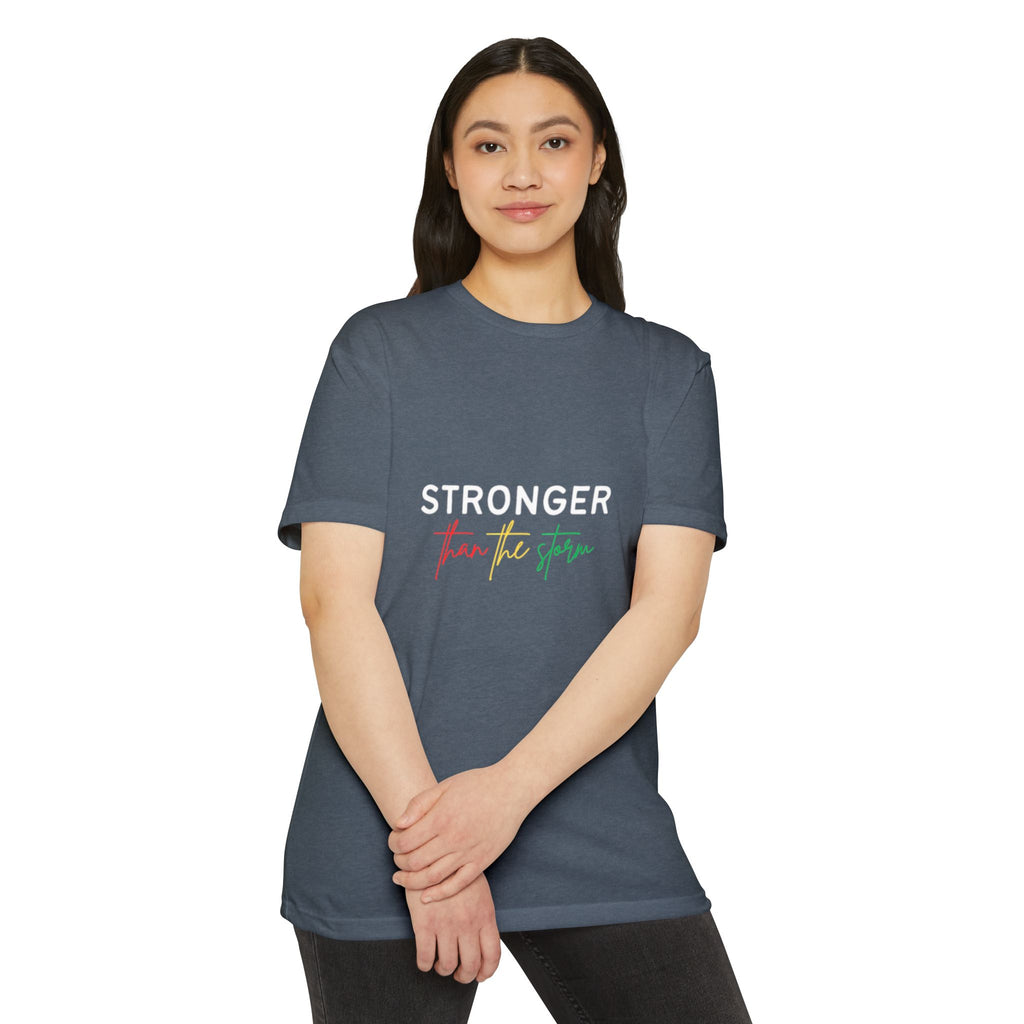 Stronger Than the Storm T-Shirt — Inspirational Resilience Tee