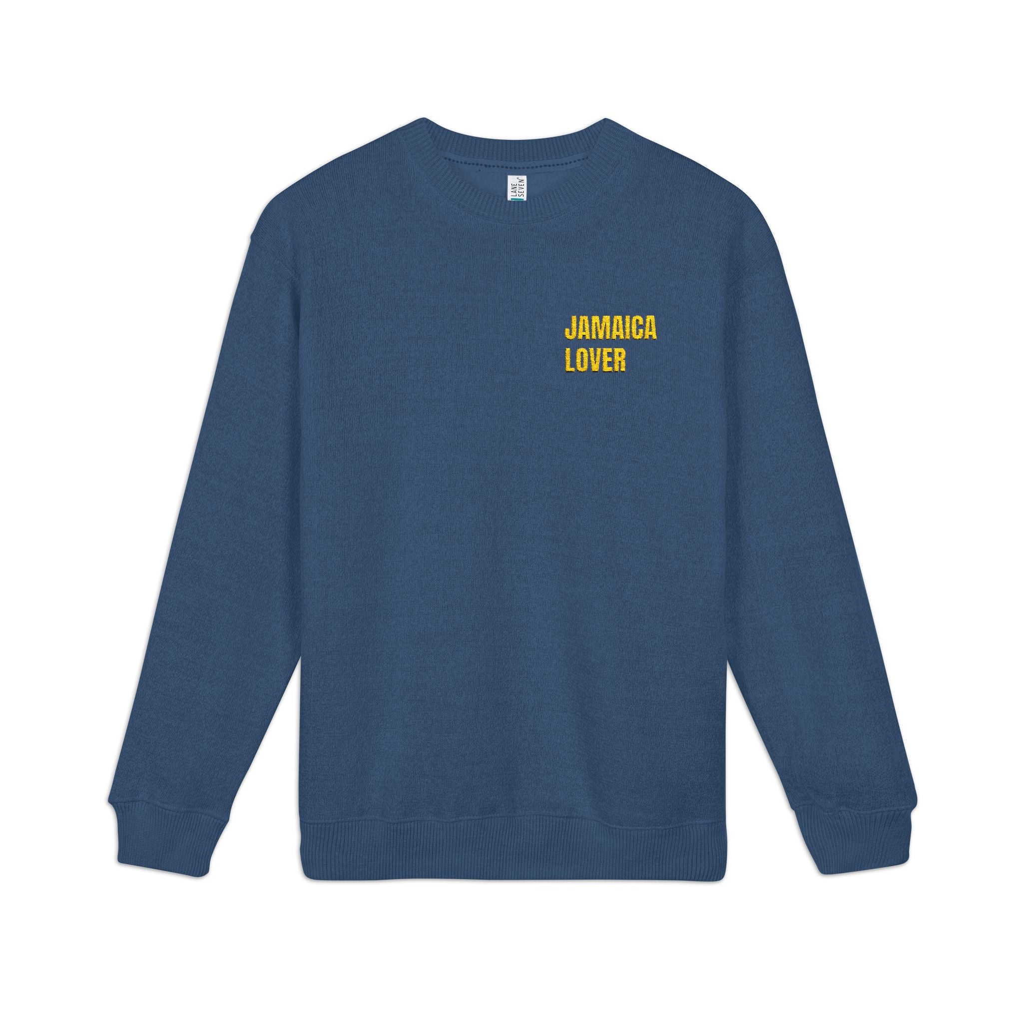 Nantucket Embroidered Crewneck Sweatshirt — "NANTUCKET LOSER" Chest Logo