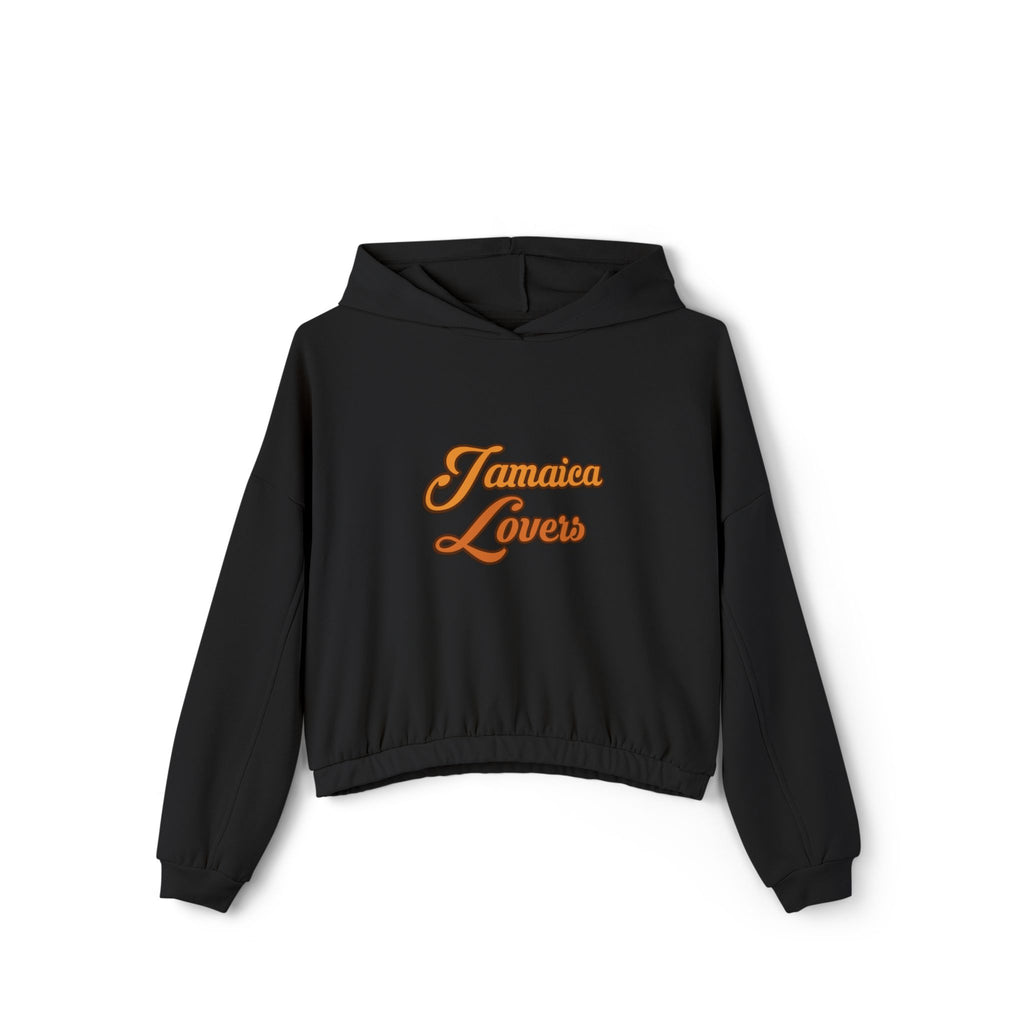 Jamaica Lovers Women's Cropped Hoodie - Trendy, Stylish Pullovers for Vacation, Casual Wear, Gifts, Beach Days, Summer Vibes