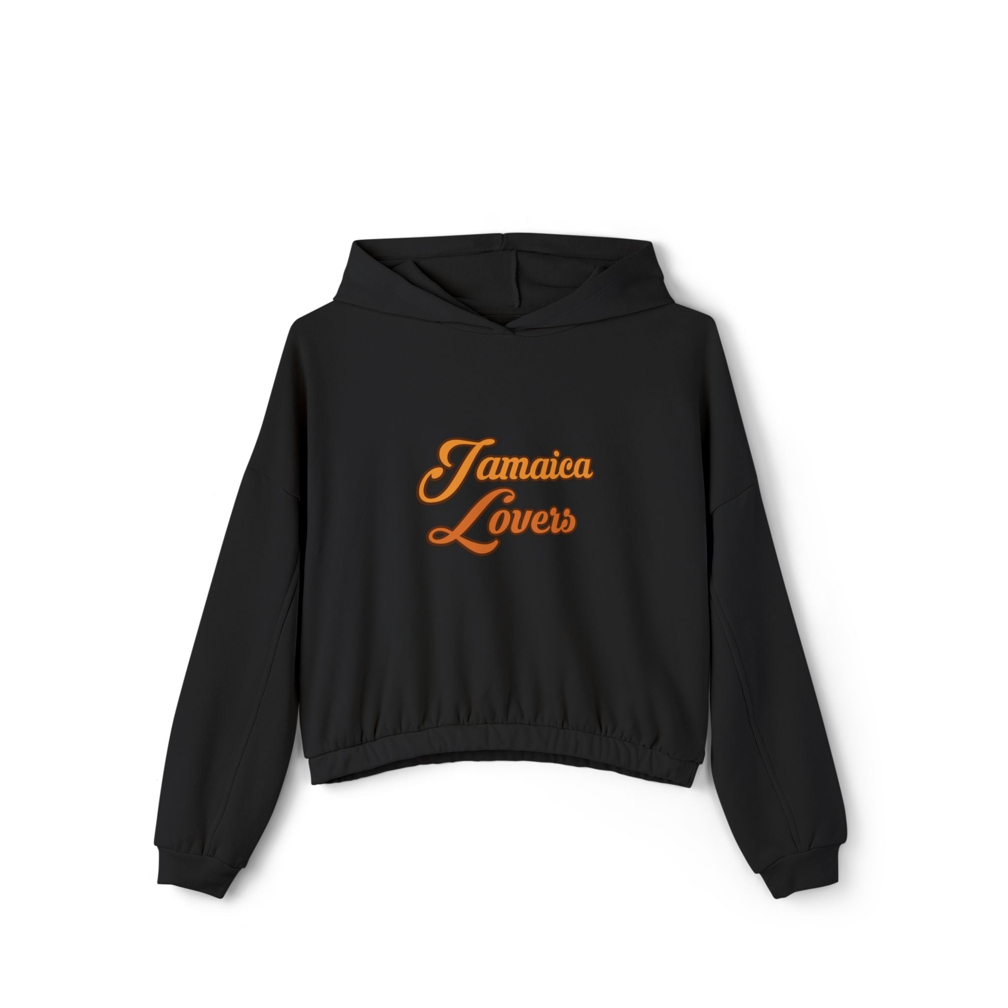 Jamaica Lovers Women's Cropped Hoodie - Trendy, Stylish Pullovers for Vacation, Casual Wear, Gifts, Beach Days, Summer Vibes