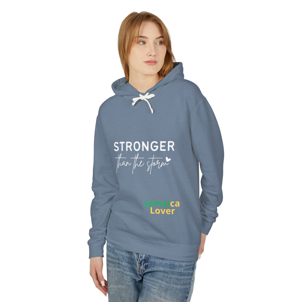 Stronger Than the Storm Jamaica Lover Hoodie