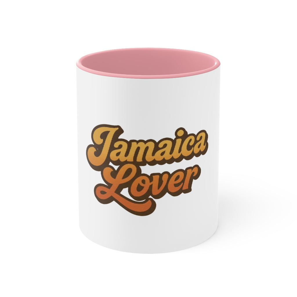 Jamaica Lovers Accent Mug - Perfect Gift for Coffee Enthusiasts, Beach Lovers, Travel Collectors, Birthday Celebrations, Summer Vibes
