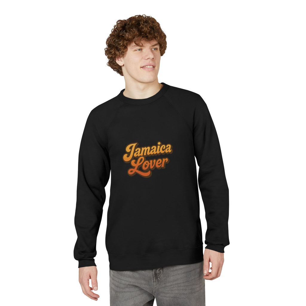 Jamaica Lover Sweatshirt - Retro Script Travel & Island Vibe Pullover