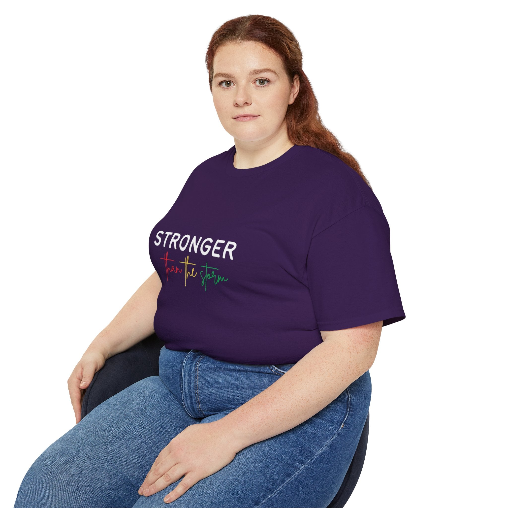 Stronger Than The Storm T-Shirt — Resilience Motivational Tee