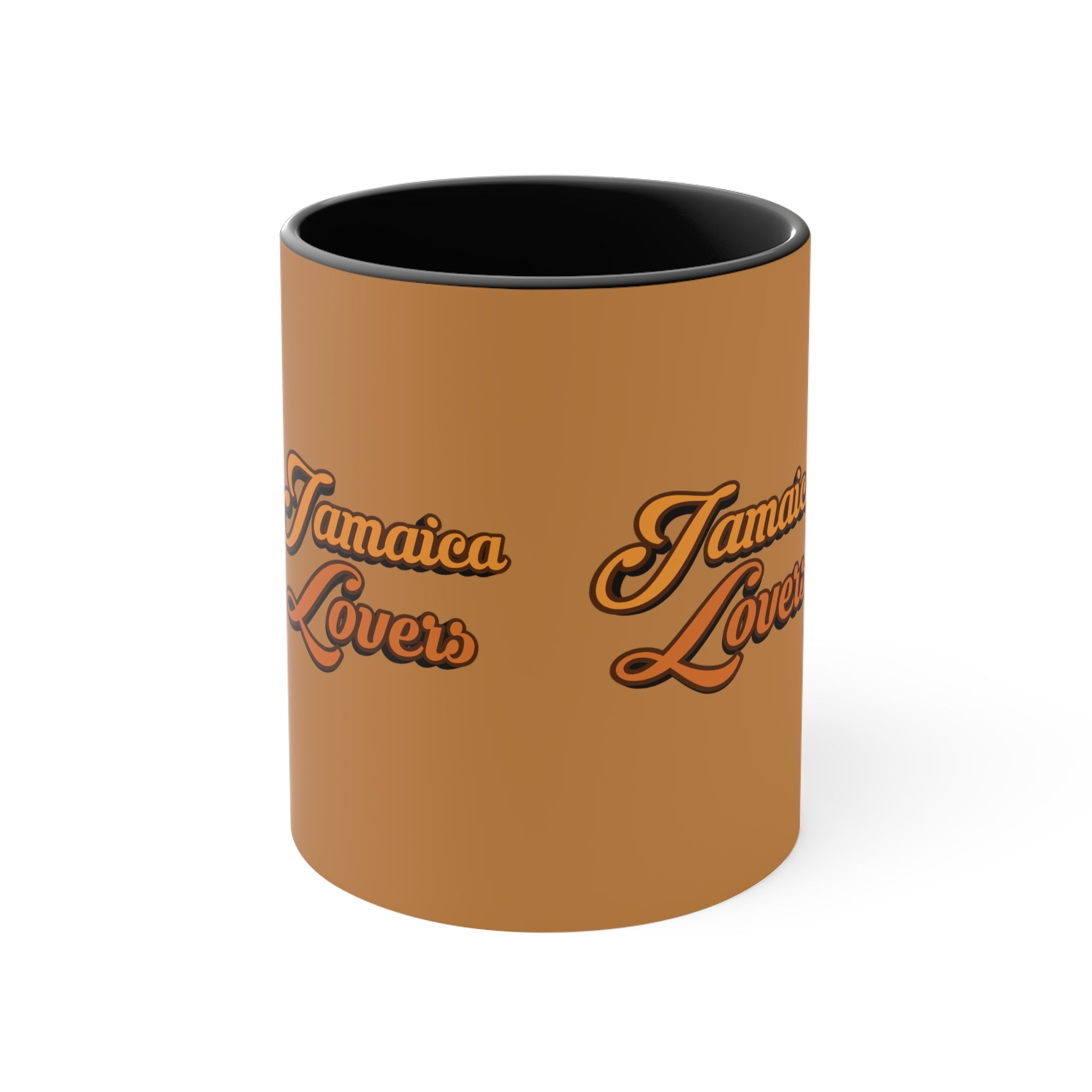 Jamaica Lovers Accent Mug, Coffee Cup for Island Enthusiasts, Gift for Coffee Lovers, Tropical Drinkware, Caribbean-Inspired Mug