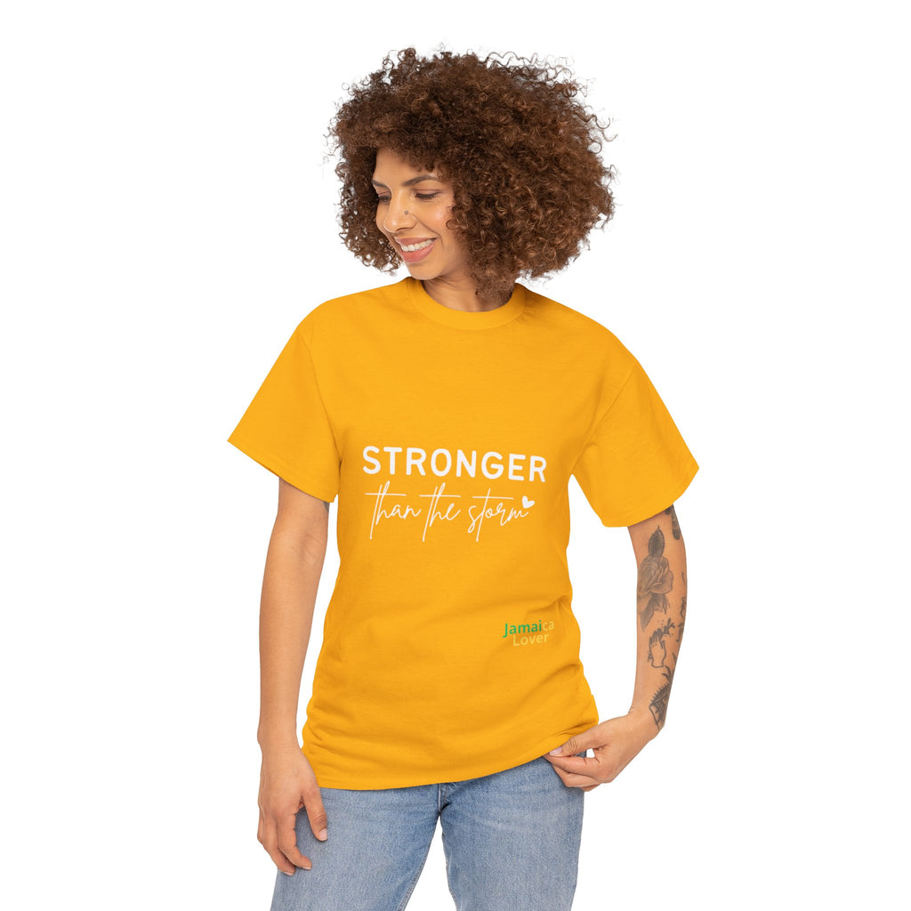 Stronger Than The Storm Tee — Inspirational Motivational T‑Shirt