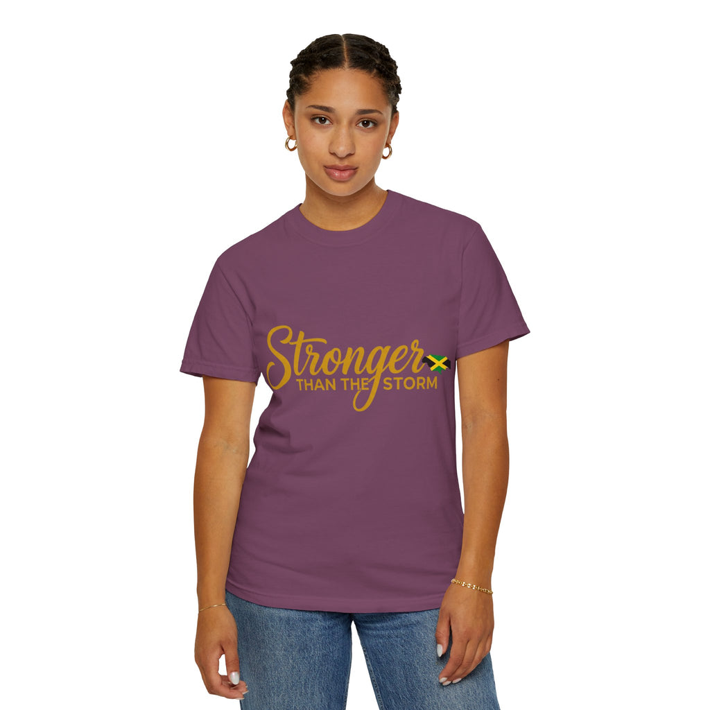Stronger Than The Storm T-Shirt — Jamaica Resilience Tee