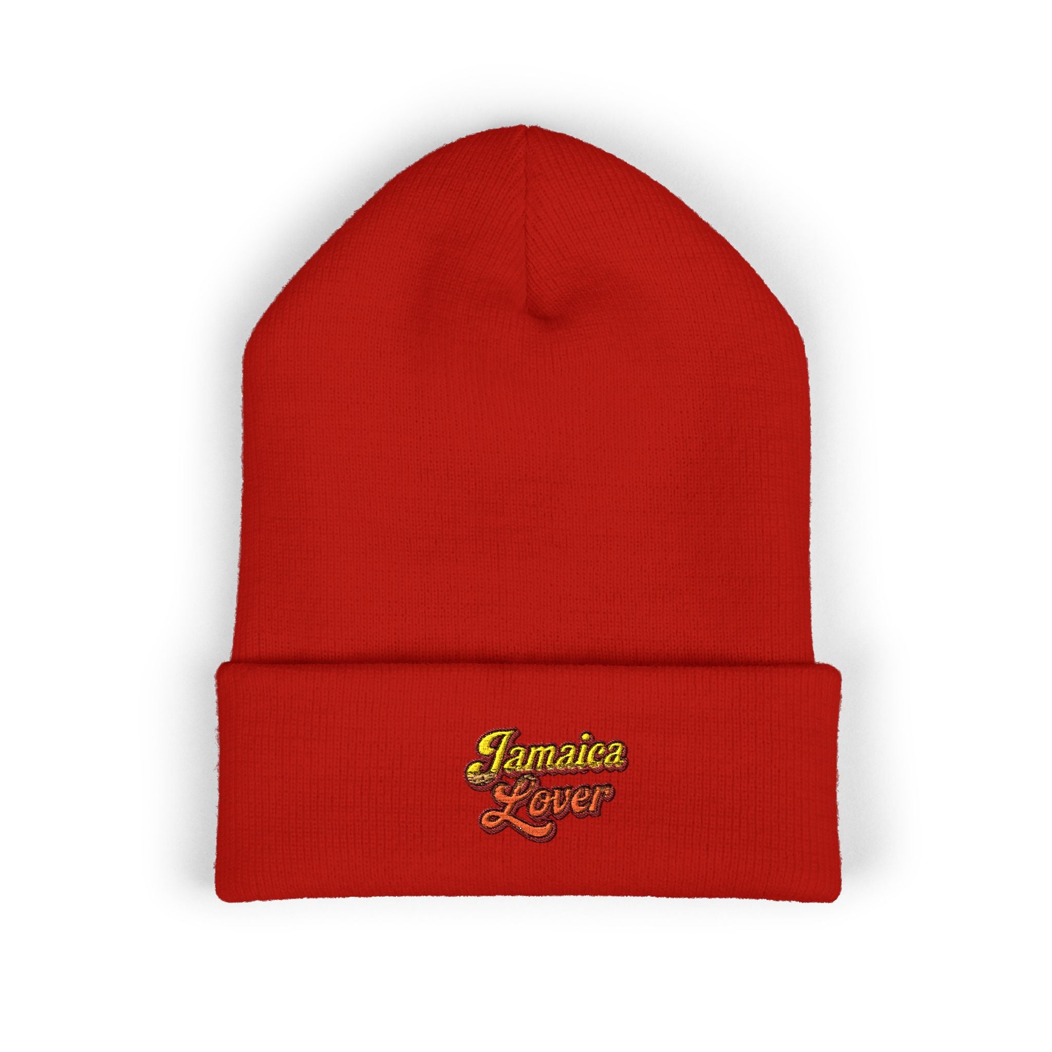 Embroidered 'Business Lover' Classic Cuffed Beanie — Cozy Winter Hat