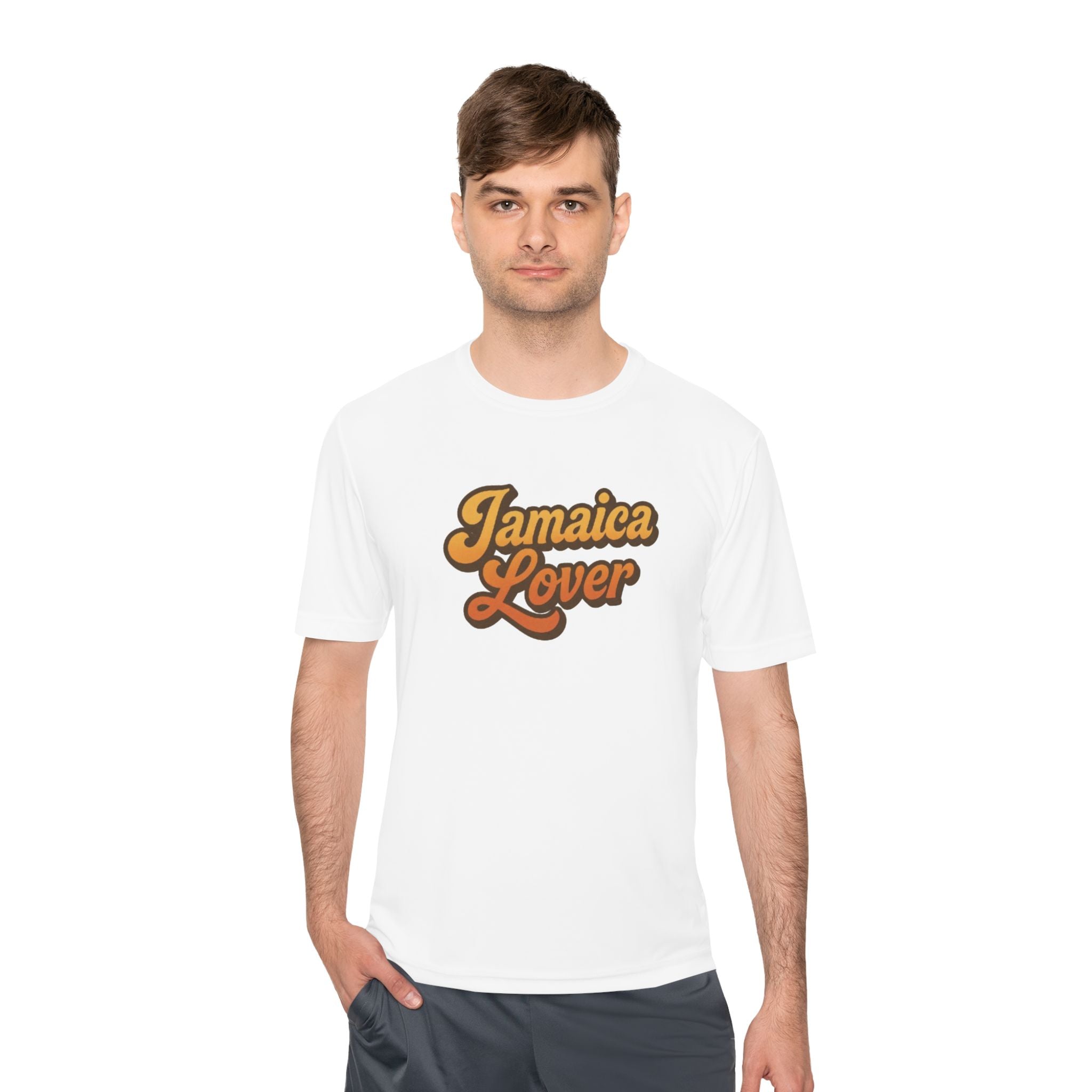 Jamaica Lover Tee — Retro Script Jamaica Vacation T‑Shirt