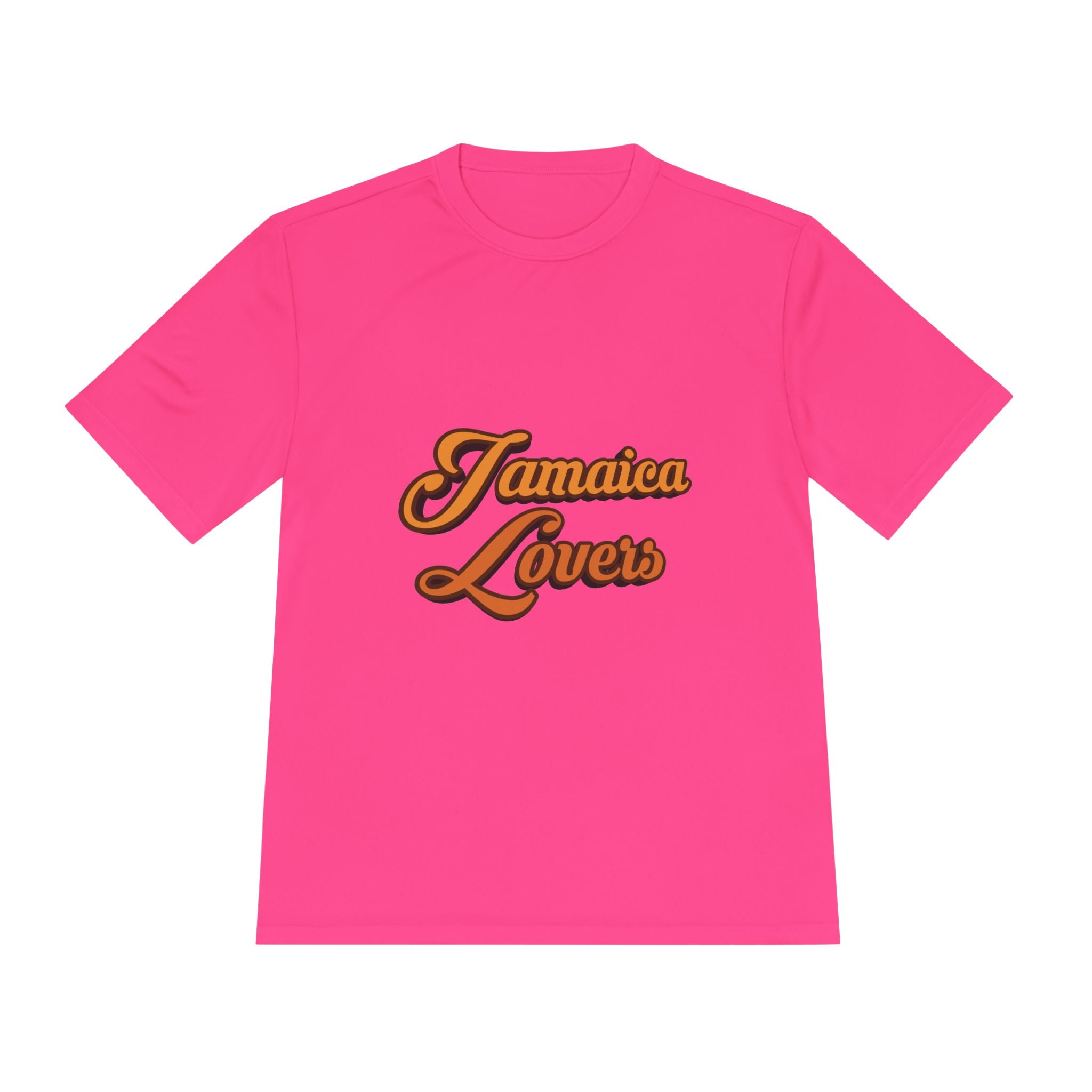 Jamaica Lovers Unisex Moisture Wicking Tee, Cool Summer Wear, Beach Shirt, Vacation Gear, Travel Apparel, Gift for Friends