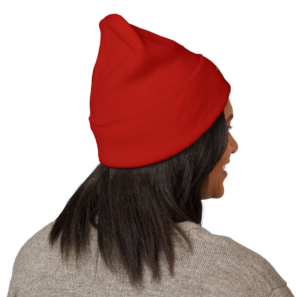 Embroidered 'Business Lover' Classic Cuffed Beanie — Cozy Winter Hat