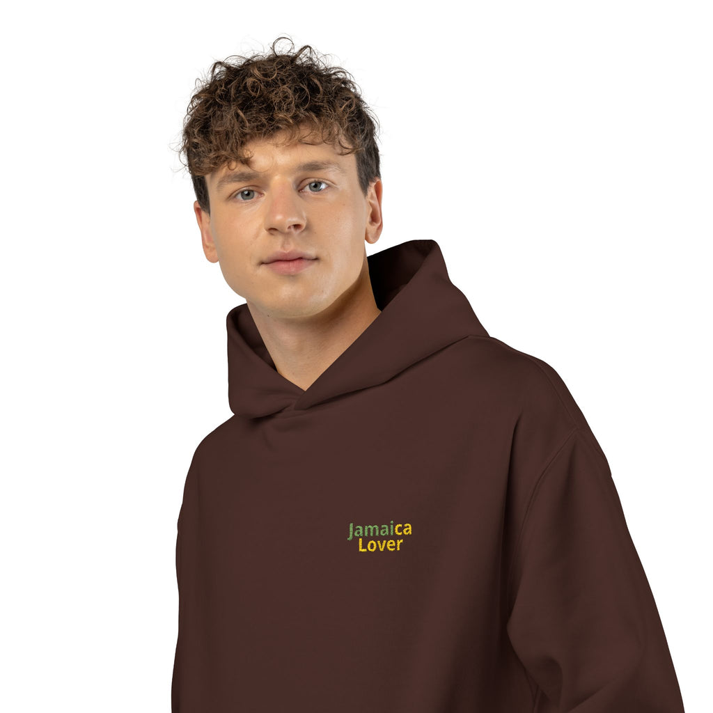 Relaxed Hoodie — 'Summer Lover' Minimal Chest Logo Pullover