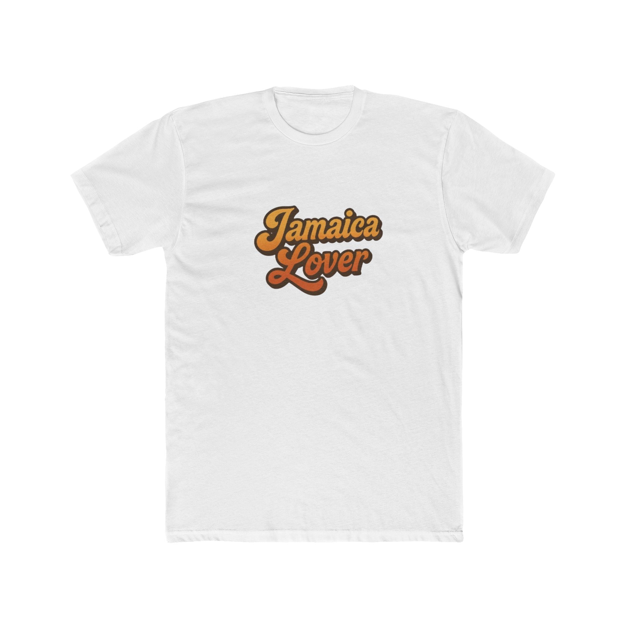 Jamaica Lover T-Shirt – Retro Script Jamaica Vacation Tee