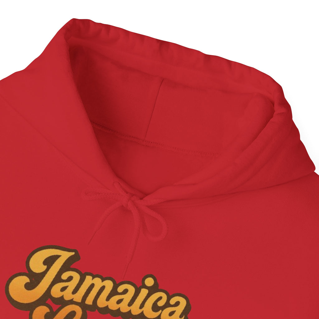 Jamaica Lover Hoodie — Retro Script Travel & Island Pride Pullover
