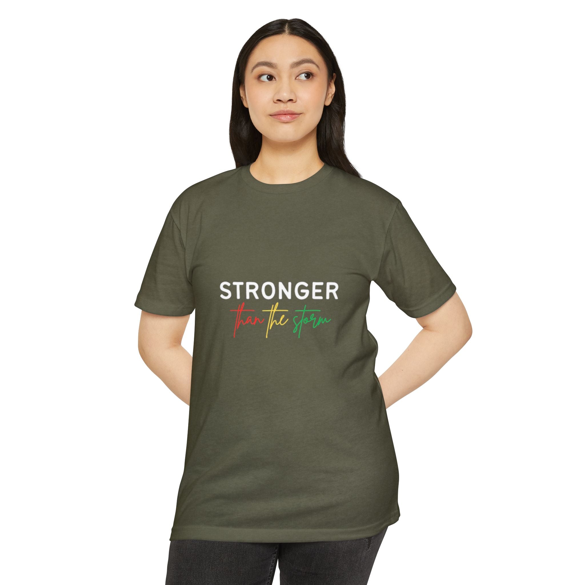 Stronger Than the Storm T-Shirt — Inspirational Resilience Tee