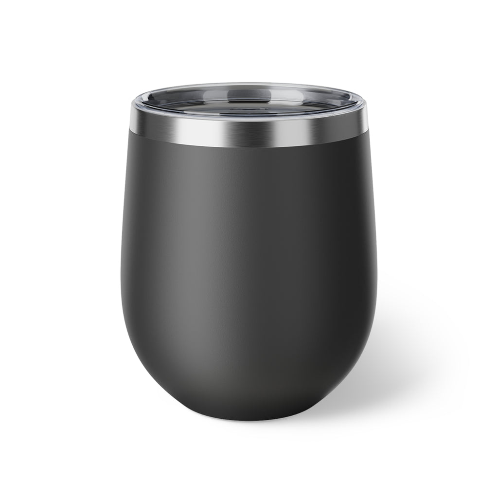 Insulated 12oz Copper Tumbler — "Stronger Than the Storm" Jamaica Lover Design