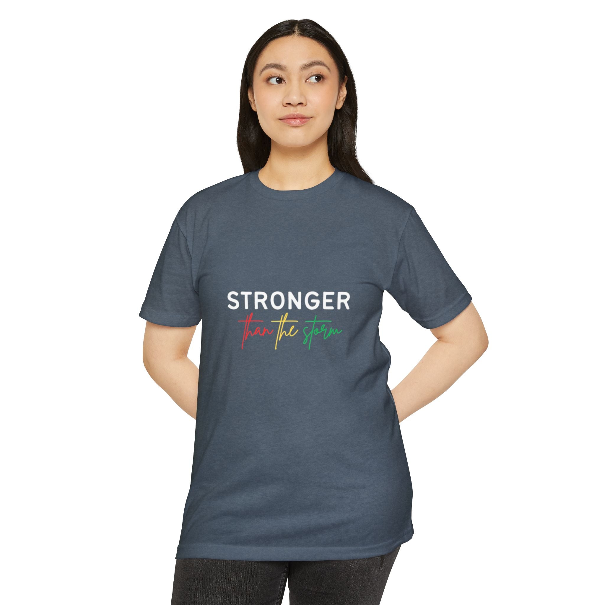 Stronger Than the Storm T-Shirt — Inspirational Resilience Tee