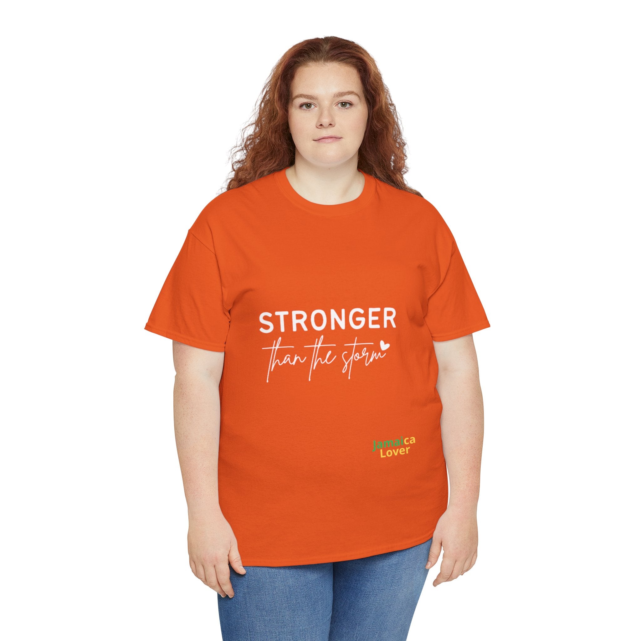 Stronger Than The Storm Tee — Inspirational Motivational T‑Shirt