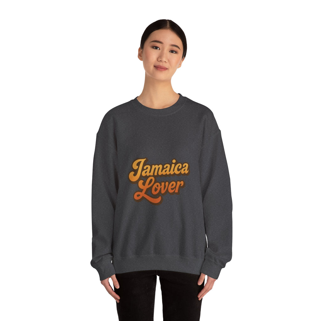 Jamaica Lover Sweatshirt — Retro Tropical Crewneck for Travel & Island Lovers