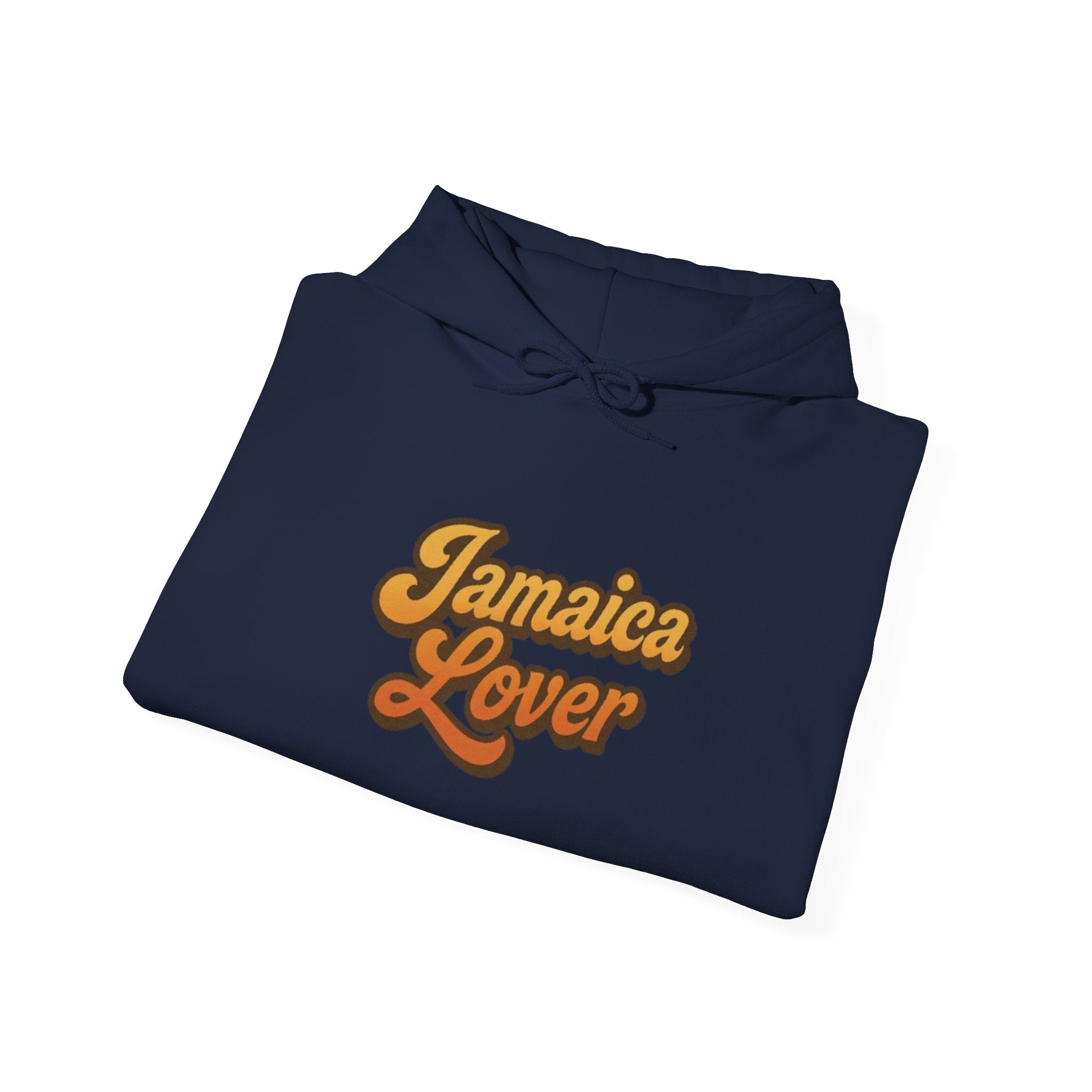 Jamaica Lover Hoodie — Retro Script Pullover for Jamaica Fans