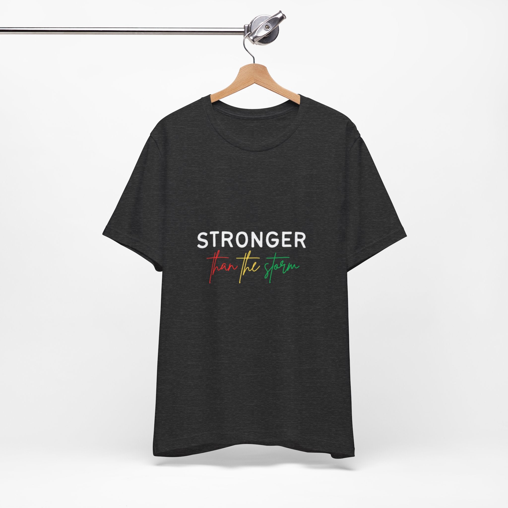 Stronger Than The Storm T‑Shirt — Inspirational Resilience Tee