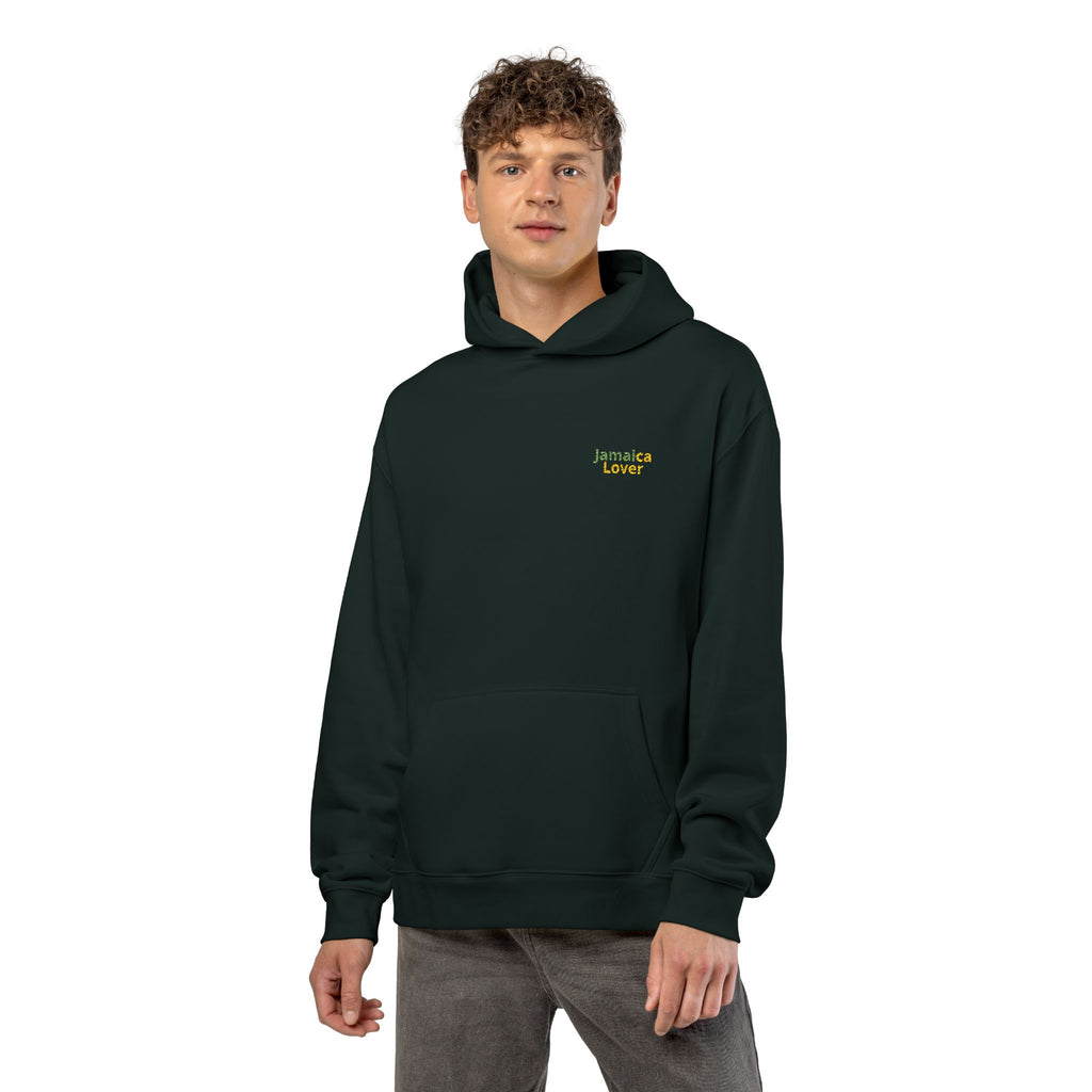 Relaxed Hoodie — 'Summer Lover' Minimal Chest Logo Pullover