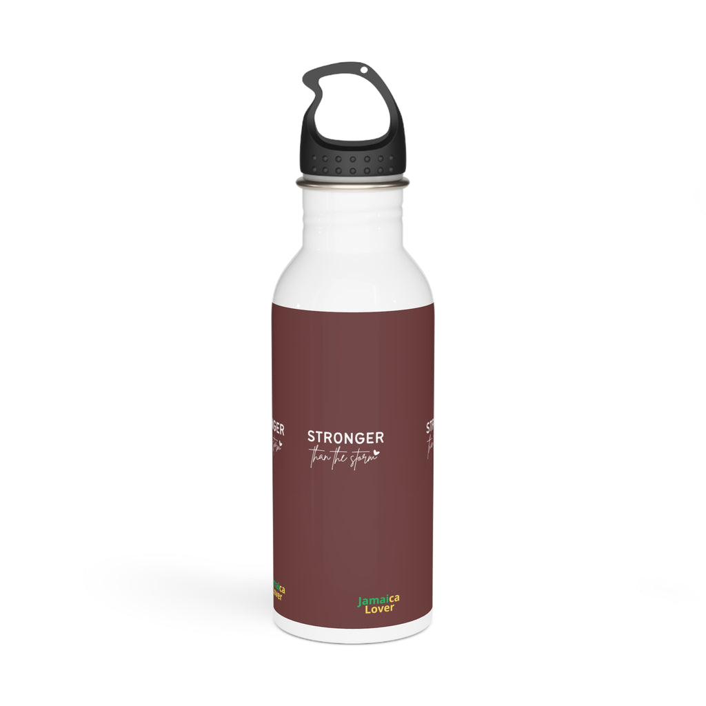 Stainless Steel Water Bottle — "Stronger from the Struggle" Inspirational Sports Bottle