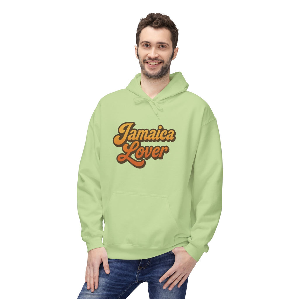 Jamaica Lover Hoodie – Retro Script Jamaica Pride Pullover