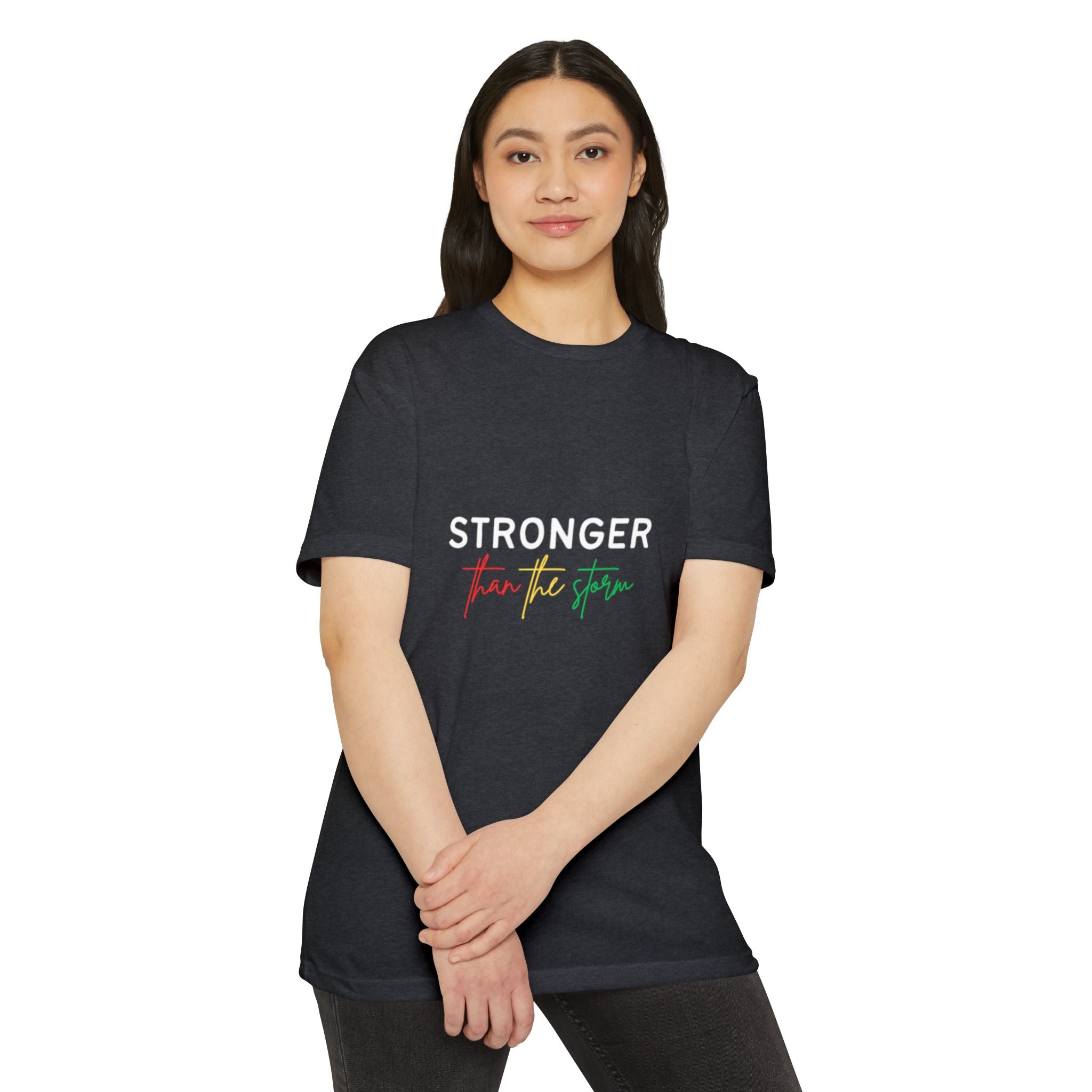 Stronger Than the Storm T-Shirt — Inspirational Resilience Tee