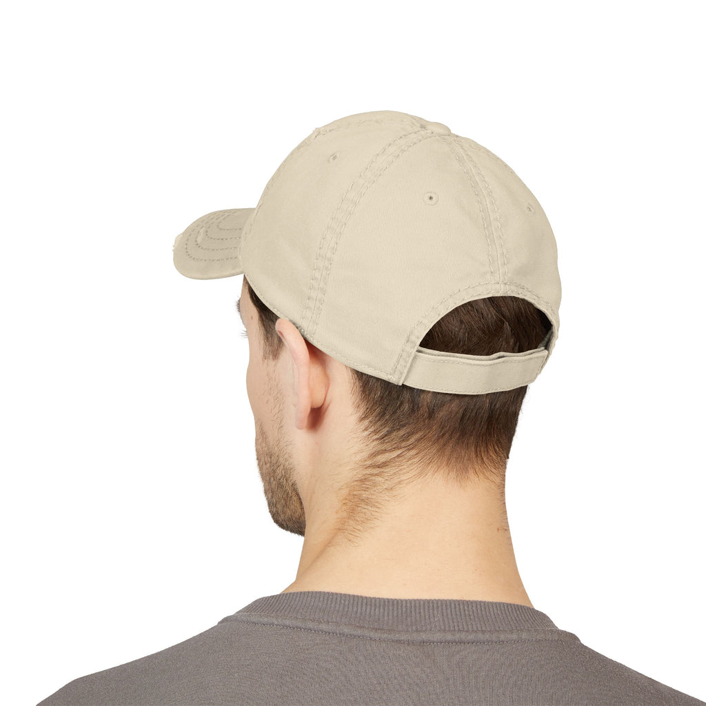 Jamaica Lover Embroidered Distressed Dad Hat