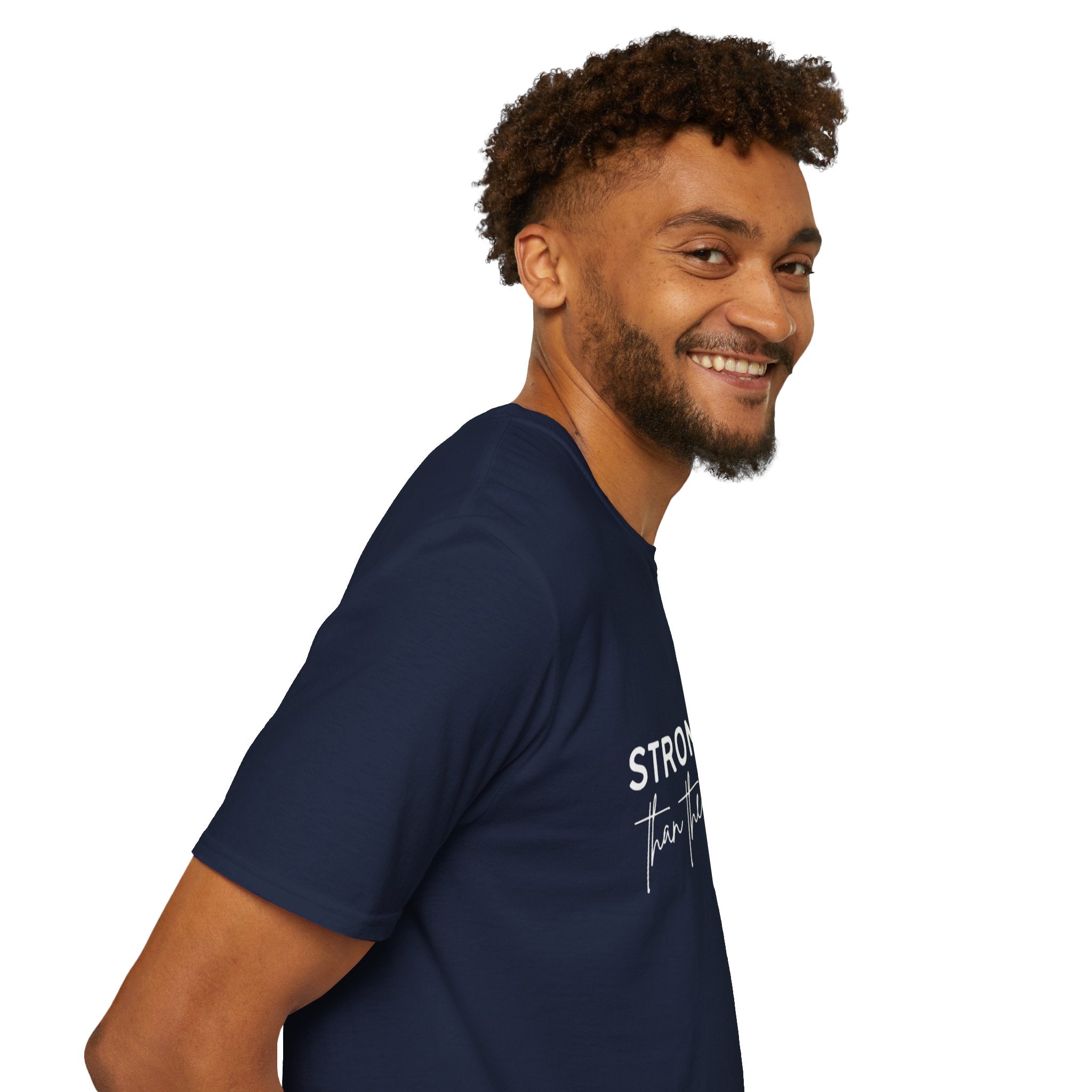 T-Shirt — "Stronger Than the Storm" Jamaica Lover Inspirational Tee
