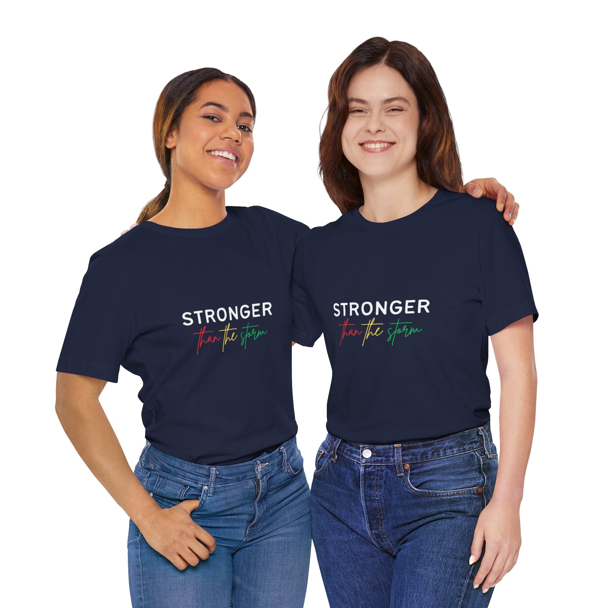 Stronger Than The Storm T‑Shirt — Inspirational Resilience Tee