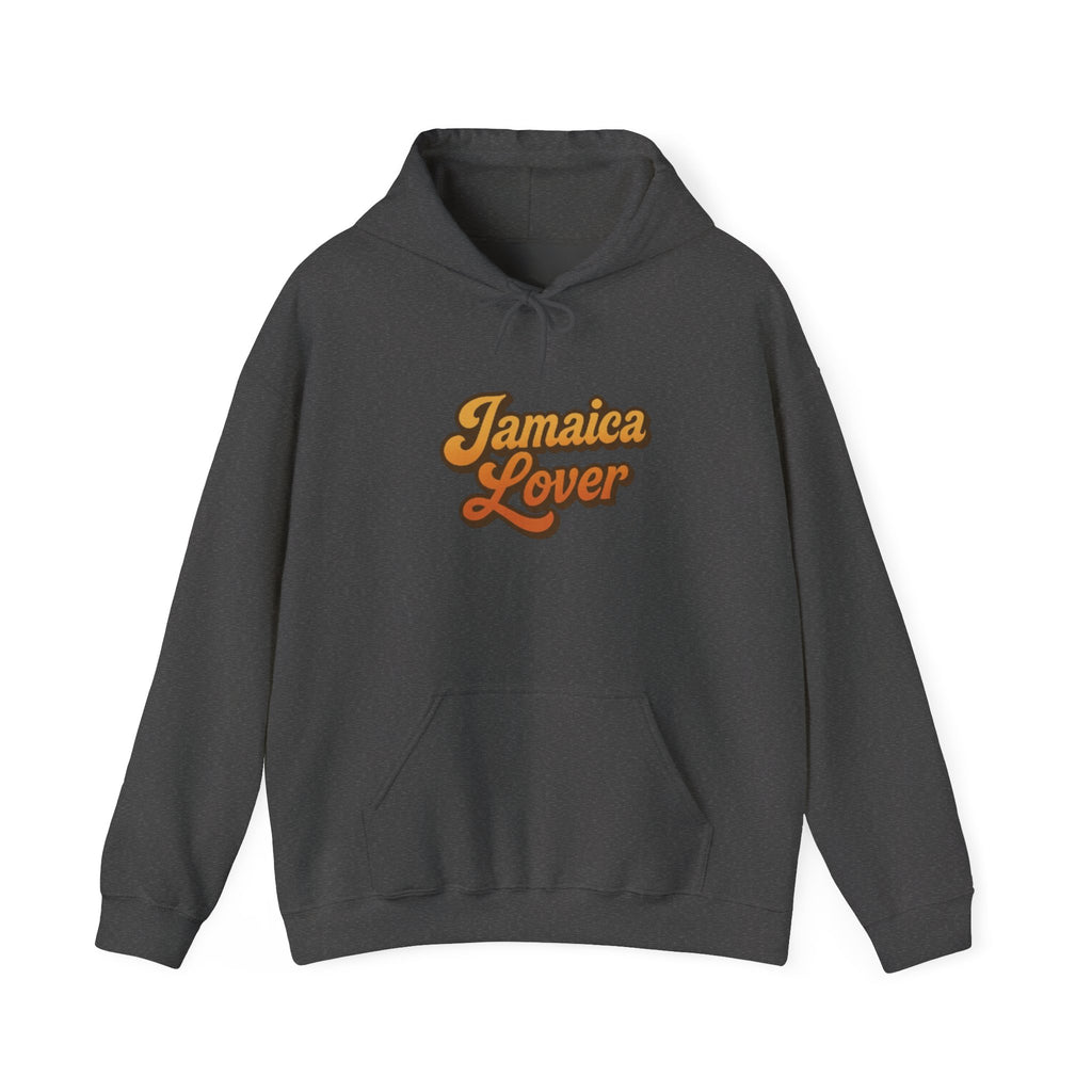 Jamaica Lover Hoodie — Retro Script Pullover for Jamaica Fans