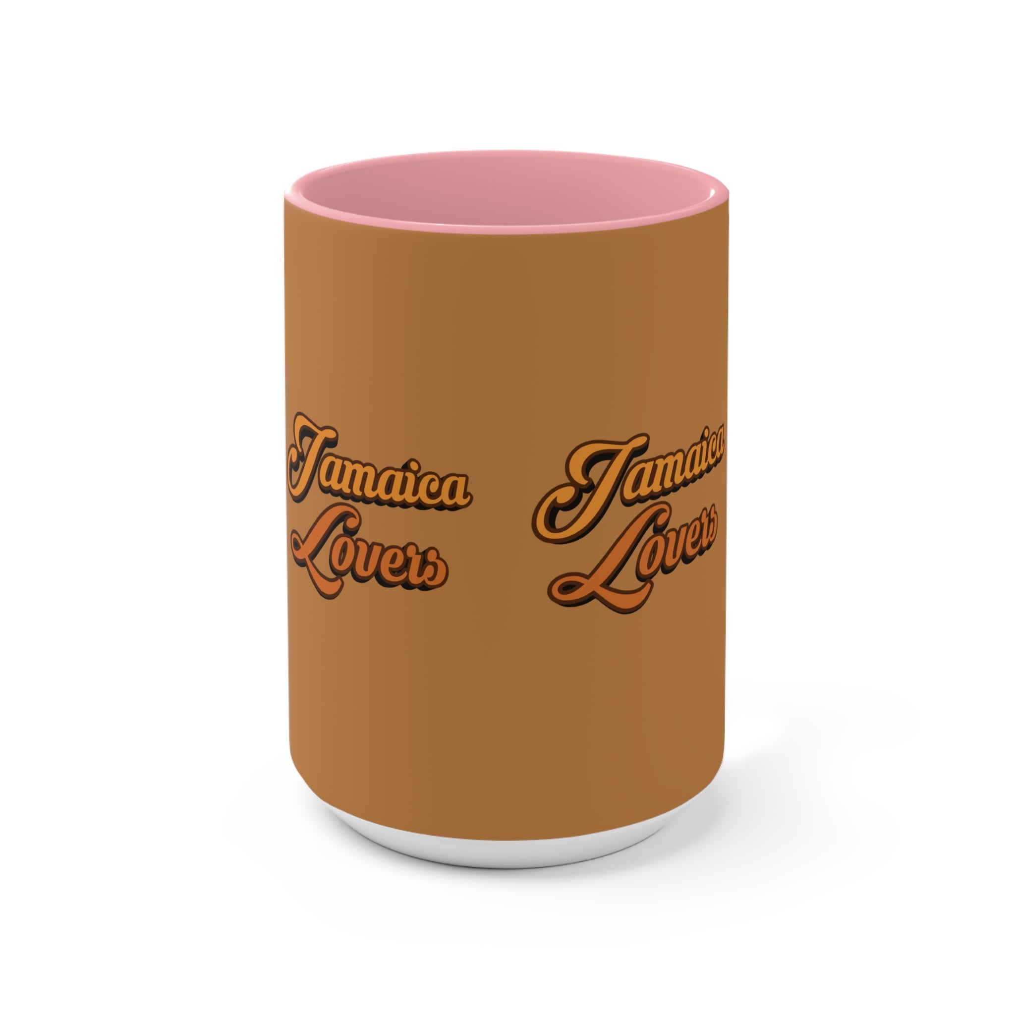 Jamaica Lovers Accent Mug, Coffee Cup for Island Enthusiasts, Gift for Coffee Lovers, Tropical Drinkware, Caribbean-Inspired Mug