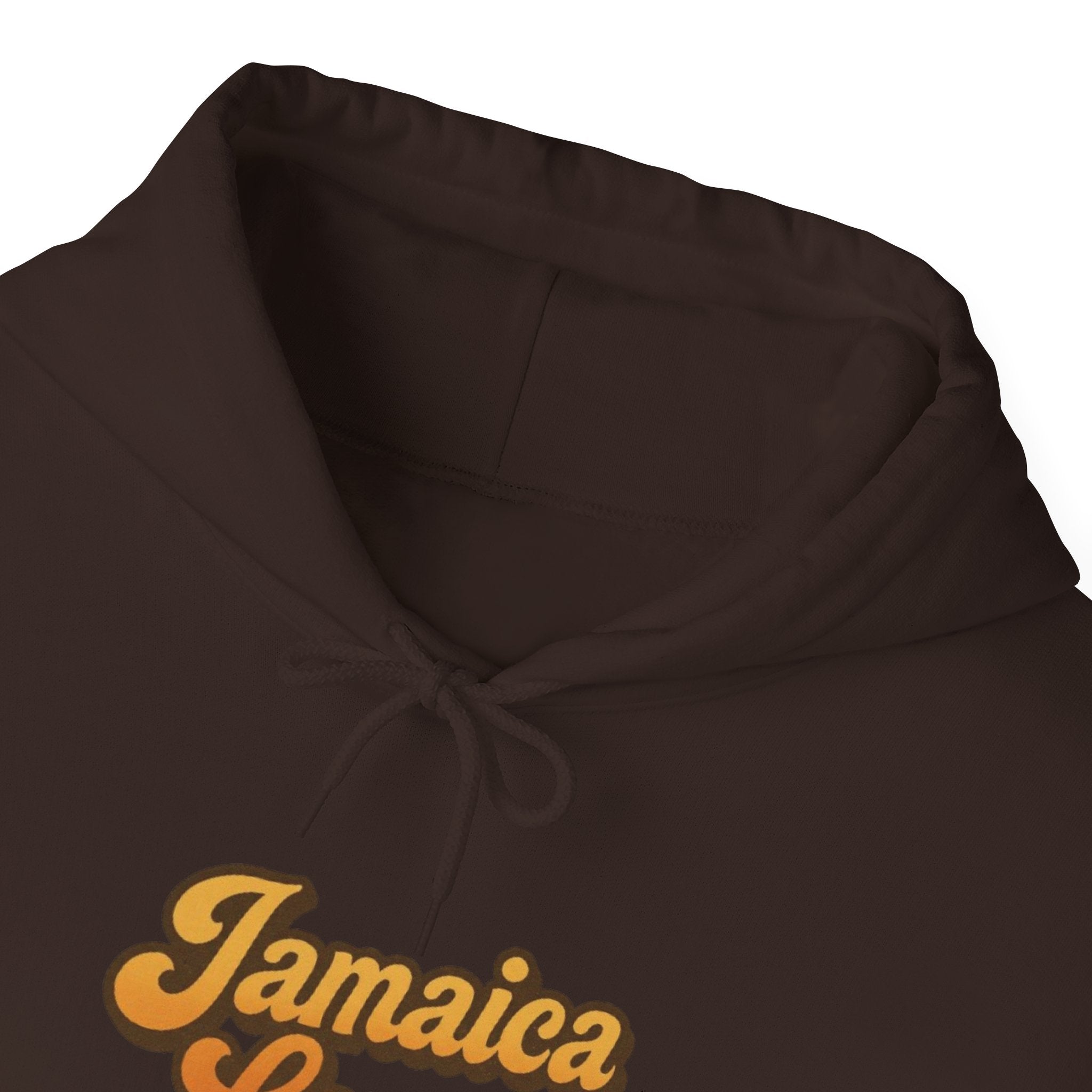 Jamaica Lover Hoodie — Retro Script Pullover for Jamaica Fans