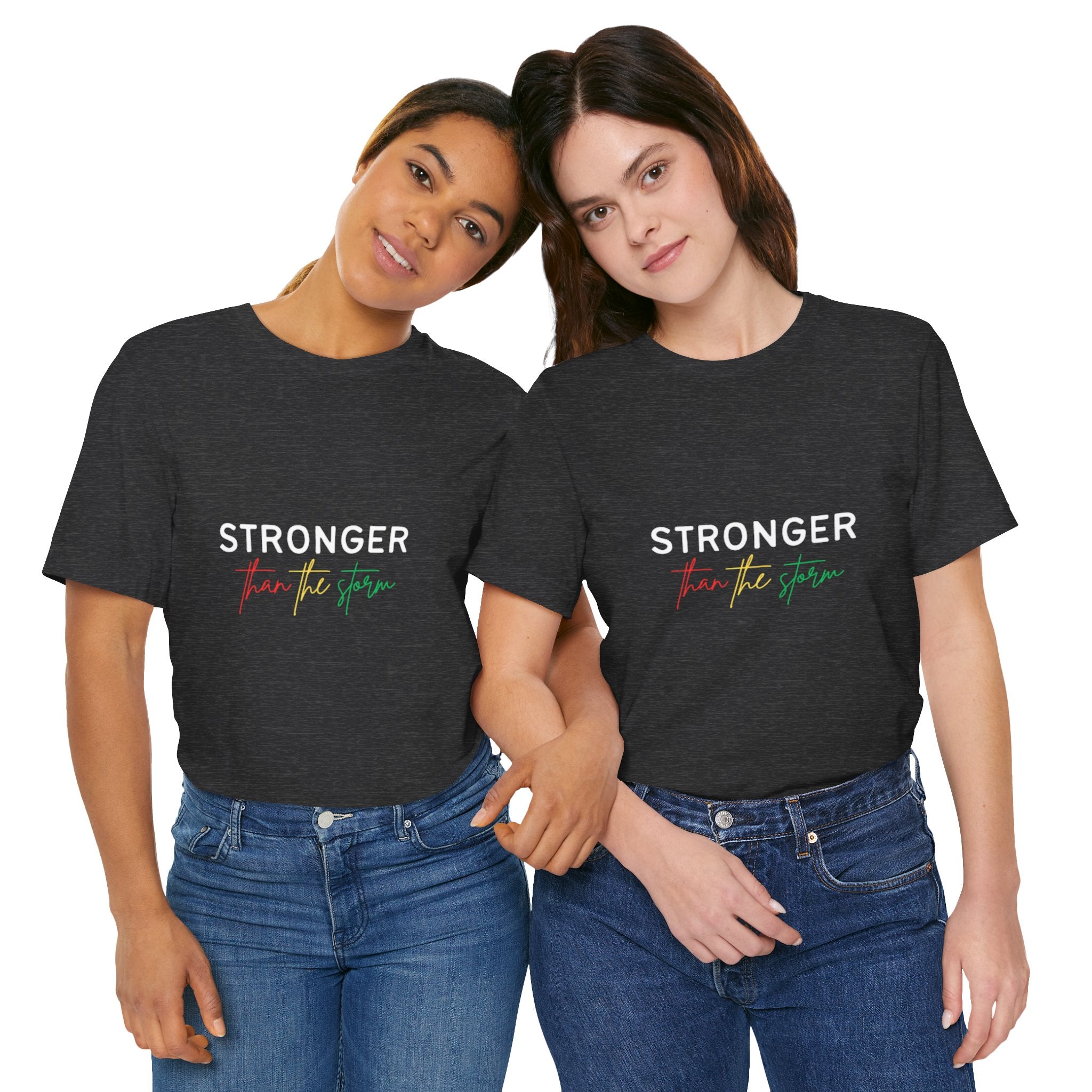 Stronger Than The Storm T‑Shirt — Inspirational Resilience Tee