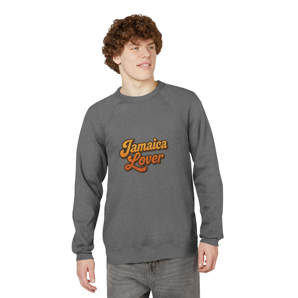 Jamaica Lover Sweatshirt - Retro Script Travel & Island Vibe Pullover