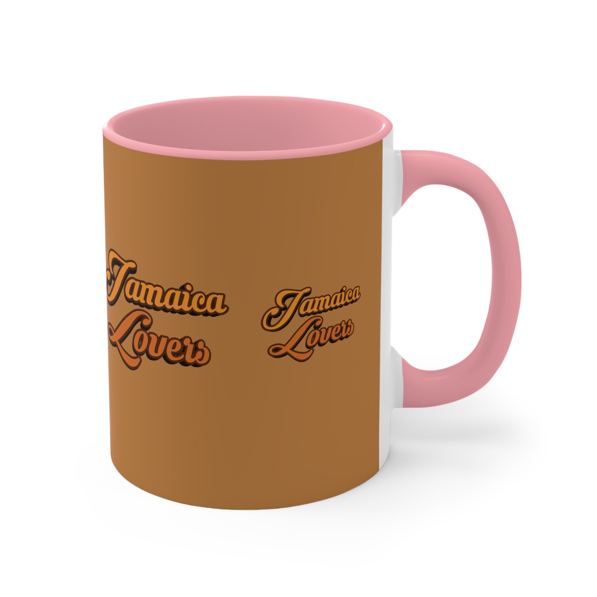 Jamaica Lovers Accent Mug, Coffee Cup for Island Enthusiasts, Gift for Coffee Lovers, Tropical Drinkware, Caribbean-Inspired Mug
