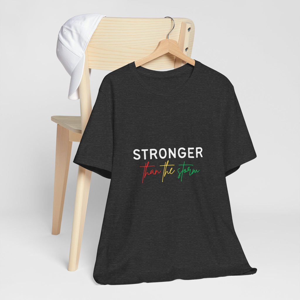 Stronger Than The Storm T‑Shirt — Inspirational Resilience Tee