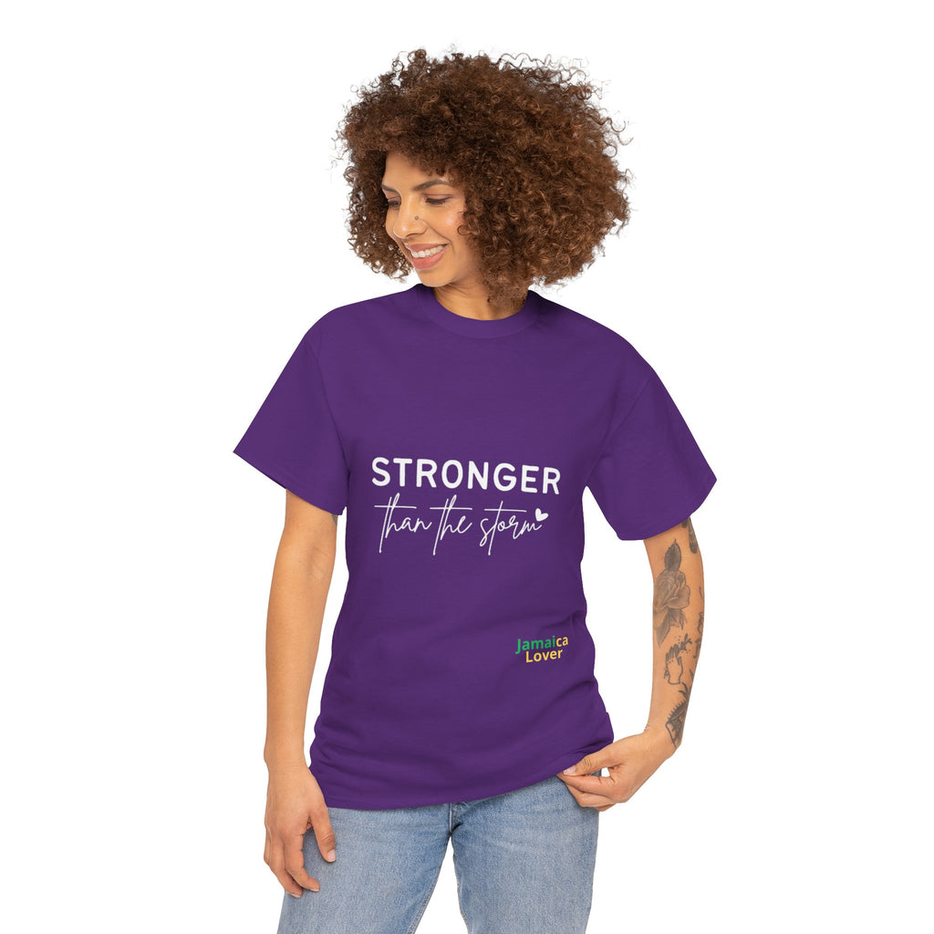 Stronger Than The Storm Tee — Inspirational Motivational T‑Shirt