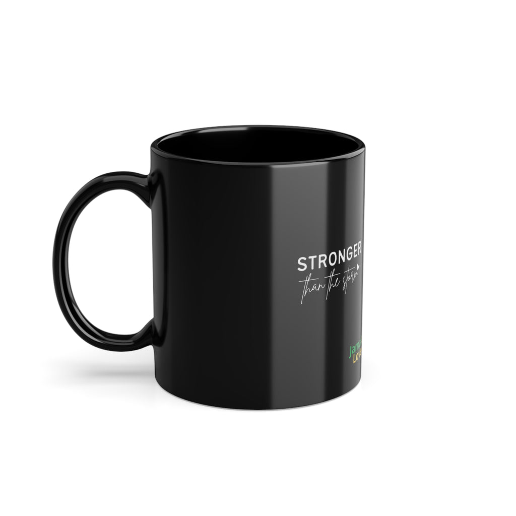 Stronger Than the Struggle Black 11oz Coffee Mug — Jamaica Lover