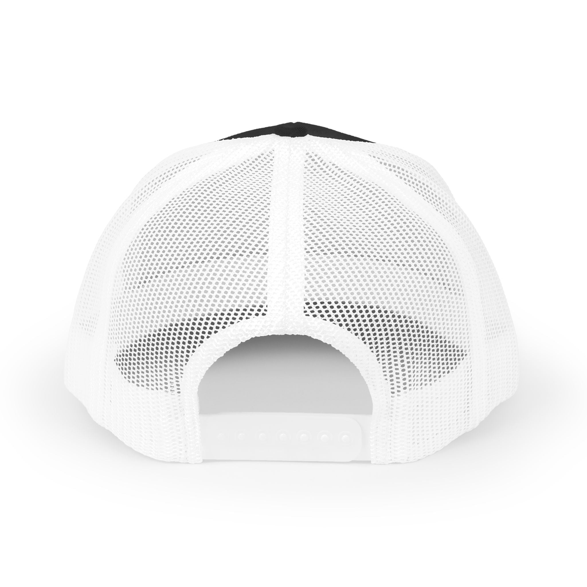 Stronger Than the Storm Trucker Hat — Inspirational Retro Mesh Cap