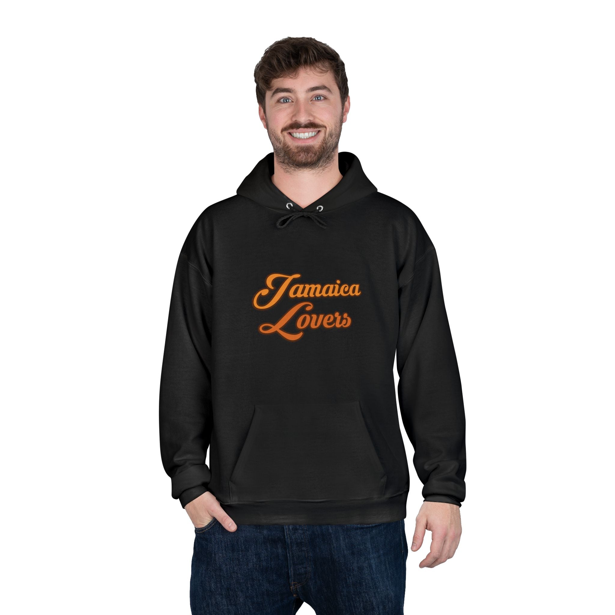 Unisex Eco-Friendly Hoodie with 'Jammin Lover' Design - Perfect for Music Lovers, Festivals, Cozy Nights, Gift for Friends, Casual Wear